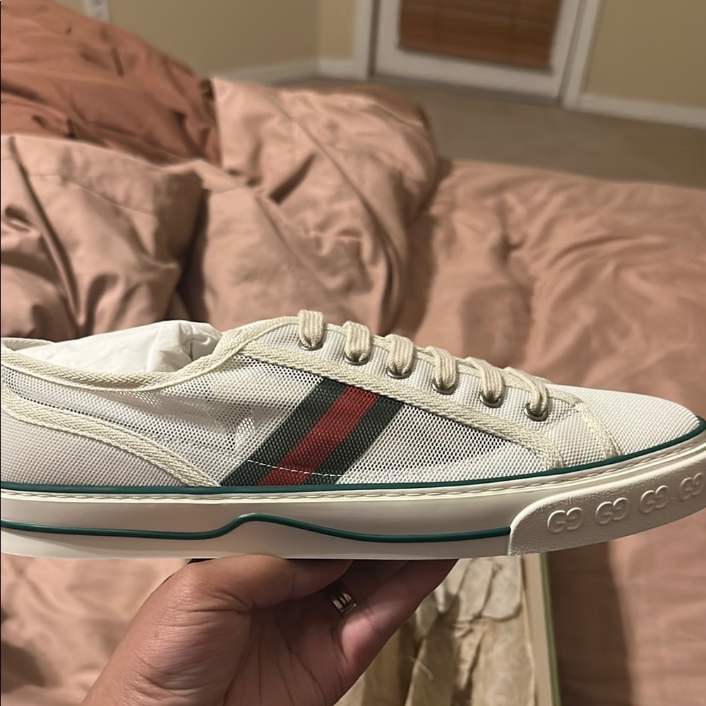 Gucci 1977 tennis shoes. Men’s size 10, Women’s size 11.5